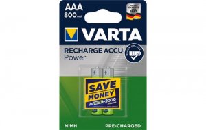 Batterie Varta Akkus AAA 2er Pack