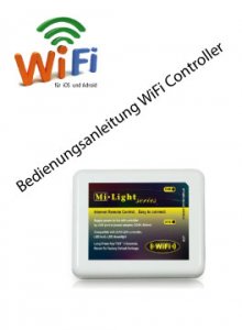Bedienungsanleitung  Wi-Fi Controller
