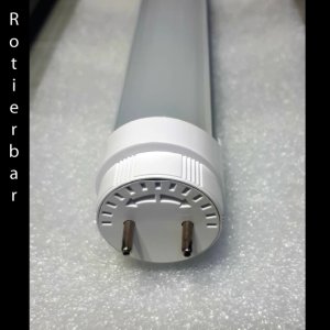 LED Röhre T8, 9W, 60cm Kaltweiss Milchcover, für EVG + KVG rotierbar
