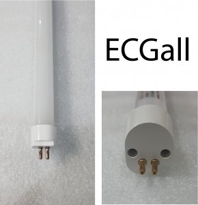 LED Röhre T5 HO Kompatibel 24 Watt 150cm nw/cw Milch-Cover ECGall