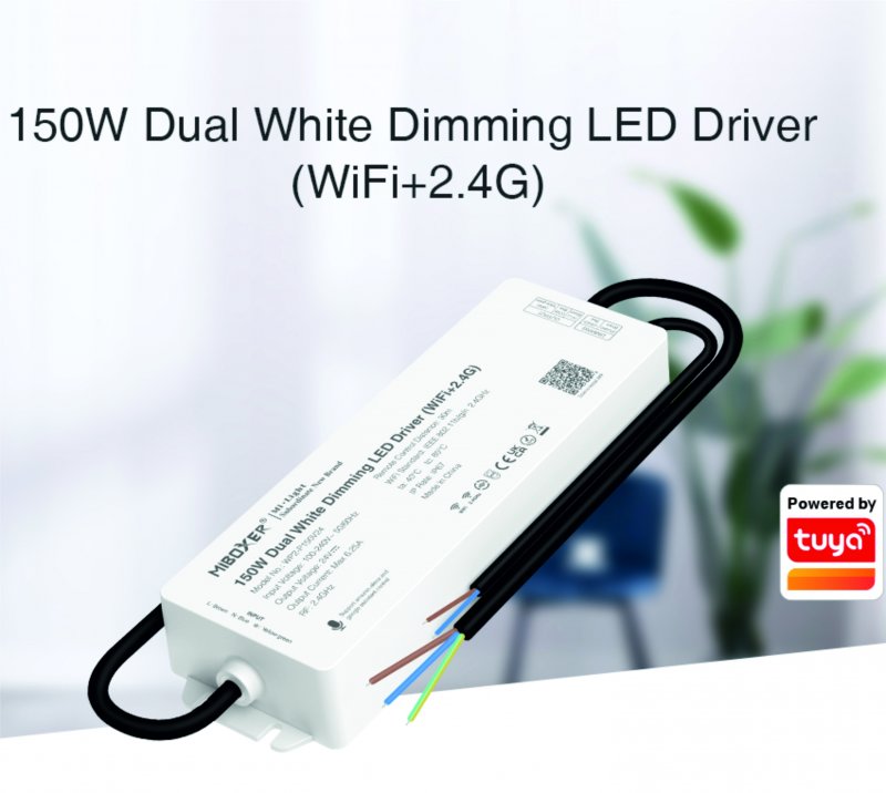 WiFi + 2.4GHz MiBoxer 24V 150W cct Converter