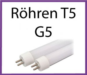 LED Röhren T5 G5 Sockel