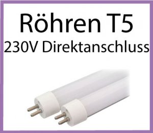LED Röhren T5 230V Direktanschluss
