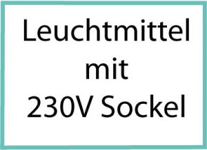 Sockel 230V